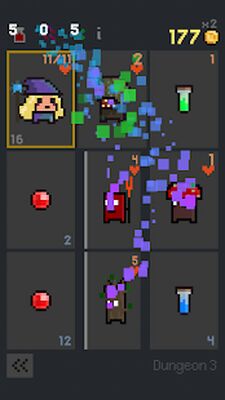 Скачать взломанную Dungeon Cards [Много монет] MOD apk на Андроид