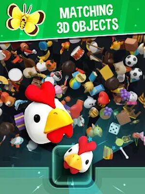 Скачать взломанную Matching Puzzle 3D — подбор пар предметов [Много монет] MOD apk на Андроид