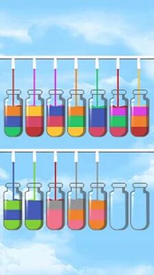 Скачать взломанную Soda Sort: Water Color Puzzle [Много монет] MOD apk на Андроид