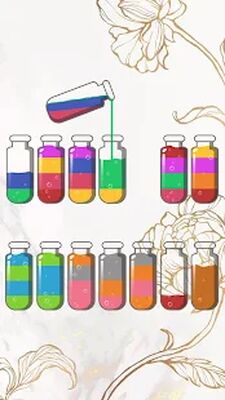 Скачать взломанную Soda Sort: Water Color Puzzle [Много монет] MOD apk на Андроид