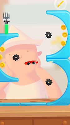 Скачать взломанную Fork N Sausage [Много денег] MOD apk на Андроид
