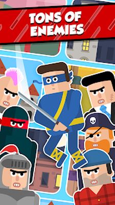 Скачать взломанную Mr Ninja - Slicey Puzzles [Бесплатные покупки] MOD apk на Андроид