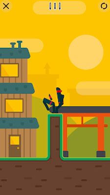 Скачать взломанную Mr Ninja - Slicey Puzzles [Бесплатные покупки] MOD apk на Андроид