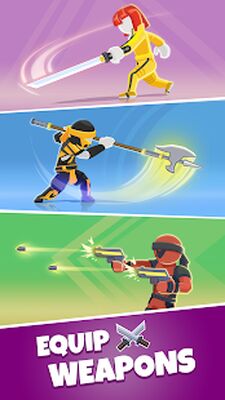 Скачать взломанную Match Hit - Puzzle Fighter [Бесплатные покупки] MOD apk на Андроид