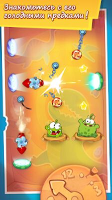 Скачать взломанную Cut the Rope: Time Travel [Много денег] MOD apk на Андроид