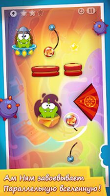 Скачать взломанную Cut the Rope: Time Travel [Много денег] MOD apk на Андроид