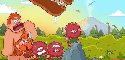 Скачать взломанную Age of Caves: Idle Primitive [Много денег] MOD apk на Андроид