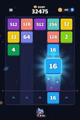 Скачать взломанную Happy Puzzle™ Shoot Block 2048 [Много монет] MOD apk на Андроид