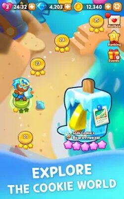 Скачать взломанную Cookie Run: Puzzle World [Бесплатные покупки] MOD apk на Андроид