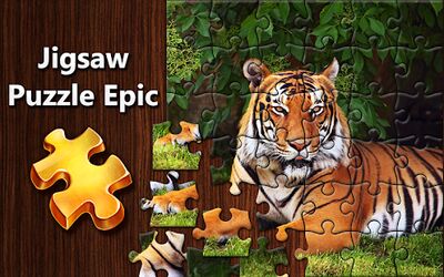 Скачать взломанную Пазлы Jigsaw Puzzle Epic [Много монет] MOD apk на Андроид