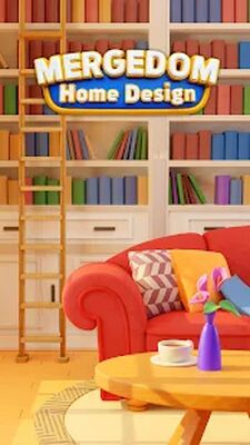 Скачать взломанную Mergedom: Home Design [Много денег] MOD apk на Андроид
