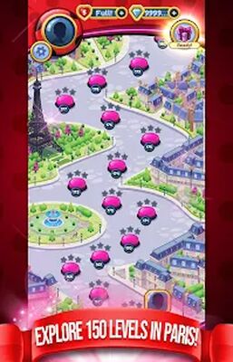Скачать взломанную Miraculous Crush: Леди Баг и Супер-Кот - Три в ряд [Мод меню] MOD apk на Андроид