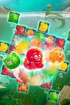 Скачать взломанную Русалочка три в ряд: сокровища океана [Много денег] MOD apk на Андроид