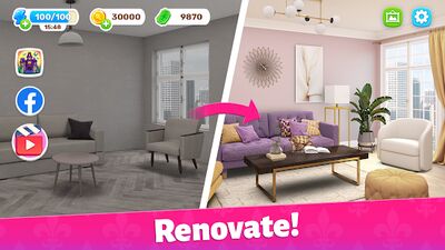 Скачать взломанную Home Design: раскраска и декор [Много денег] MOD apk на Андроид