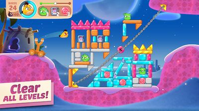 Скачать взломанную Angry Birds Journey [Мод меню] MOD apk на Андроид