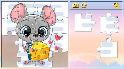 Скачать взломанную Детские пазлы для девочек [Мод меню] MOD apk на Андроид