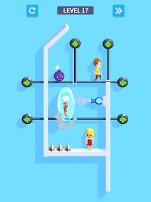 Скачать взломанную Pin Pull [Бесплатные покупки] MOD apk на Андроид