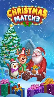 Скачать взломанную НОВОГОДНИЙ Три в Ряд :3 В Ряд [Мод меню] MOD apk на Андроид