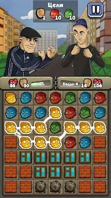 Скачать взломанную Чоткий, реальные пацаны. Три в ряд [Много денег] MOD apk на Андроид