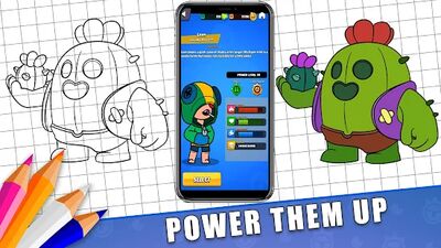 Скачать взломанную Раскраски для Бравл Старс [Бесплатные покупки] MOD apk на Андроид