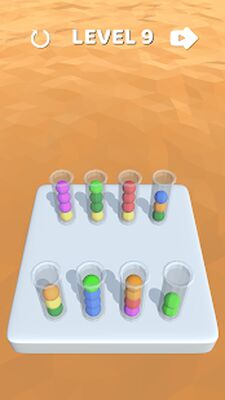 Скачать взломанную Sort It 3D [Бесплатные покупки] MOD apk на Андроид