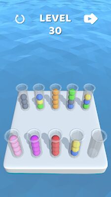 Скачать взломанную Sort It 3D [Бесплатные покупки] MOD apk на Андроид