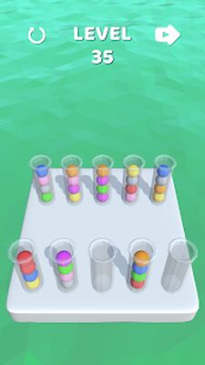Скачать взломанную Sort It 3D [Бесплатные покупки] MOD apk на Андроид