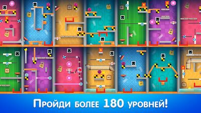 Скачать взломанную Heart Box - физические головоломки игры с физикой [Много денег] MOD apk на Андроид