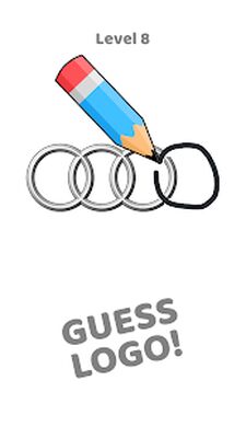 Скачать взломанную DOP: Draw logo - угадай и нарисуй логотип [Много монет] MOD apk на Андроид