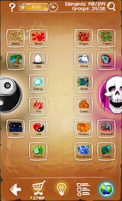 Скачать взломанную Doodle God Blitz: Бумажная Алхимия Создай Планету [Мод меню] MOD apk на Андроид
