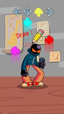 Скачать взломанную FNF Draw - Friday Night Music [Бесплатные покупки] MOD apk на Андроид