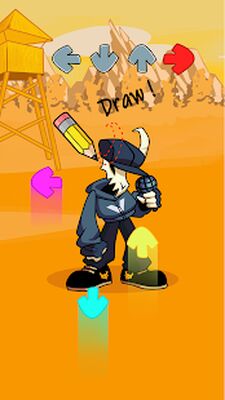 Скачать взломанную FNF Draw - Friday Night Music [Бесплатные покупки] MOD apk на Андроид