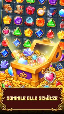 Скачать взломанную Jewels Mystery: Match 3 Puzzle [Бесплатные покупки] MOD apk на Андроид