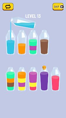Скачать взломанную Water Sort Puzzle 3D [Много денег] MOD apk на Андроид