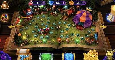 Скачать взломанную Story of Alcana: Match 3 [Бесплатные покупки] MOD apk на Андроид
