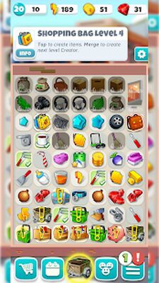 Скачать взломанную Merge Friends - Fix the Shop [Много монет] MOD apk на Андроид