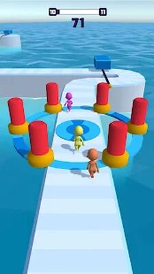 Скачать взломанную Fun Race 3D [Много денег] MOD apk на Андроид