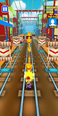 Скачать взломанную Subway Endless - Train Surf Run [Много денег] MOD apk на Андроид