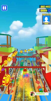 Скачать взломанную Subway Endless - Train Surf Run [Много денег] MOD apk на Андроид