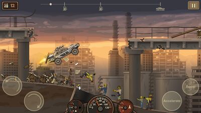 Скачать взломанную Earn to Die 2 [Много денег] MOD apk на Андроид