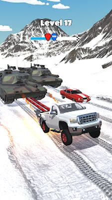 Скачать взломанную Towing Race [Много монет] MOD apk на Андроид