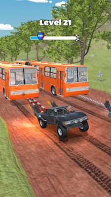 Скачать взломанную Towing Race [Много монет] MOD apk на Андроид