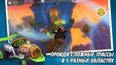 Скачать взломанную Angry Birds Go! [Много денег] MOD apk на Андроид