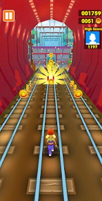 Скачать взломанную Subway 3D : Surf Run [Бесплатные покупки] MOD apk на Андроид