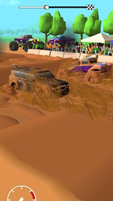 Скачать взломанную Mud Racing [Много монет] MOD apk на Андроид