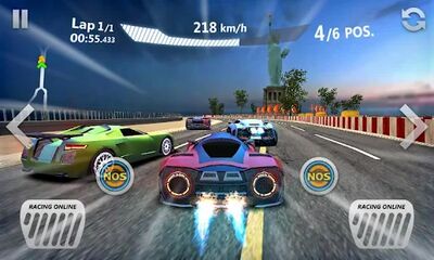 Скачать взломанную Гонки суперкаров - Sports Car Racing [Мод меню] MOD apk на Андроид