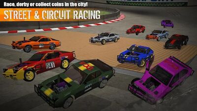 Скачать взломанную Demolition Derby 3 [Много денег] MOD apk на Андроид
