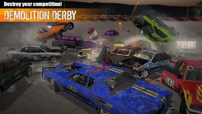 Скачать взломанную Demolition Derby 3 [Много денег] MOD apk на Андроид