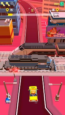 Скачать взломанную Taxi Run - безумное такси [Много денег] MOD apk на Андроид