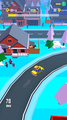 Скачать взломанную Taxi Run - безумное такси [Много денег] MOD apk на Андроид